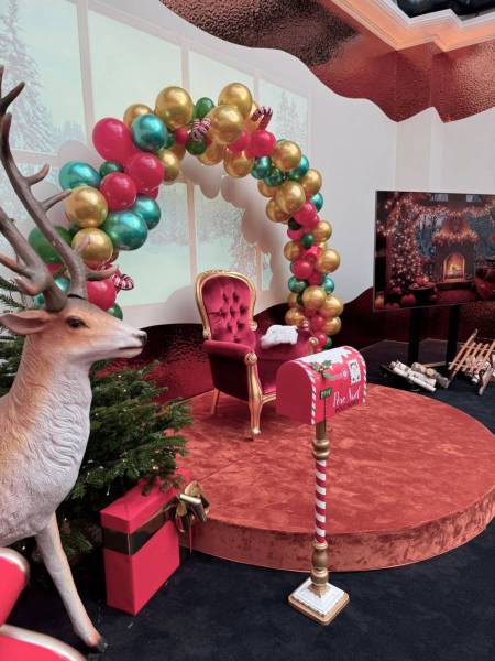 Fauteuil du Père Noel à louer pour centre commercial à Paris 75 