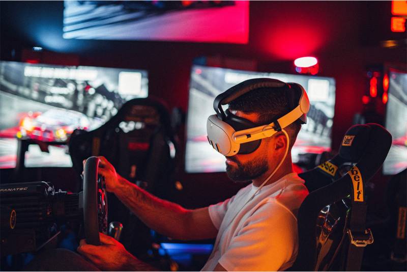 Location simulateur VR pour salon professionnel