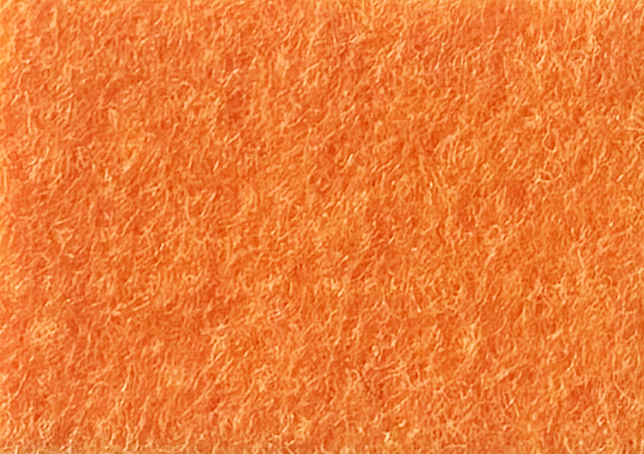 Achat de moquette colorée orange à la coupe pour habiller un lancement de produits dans le 94