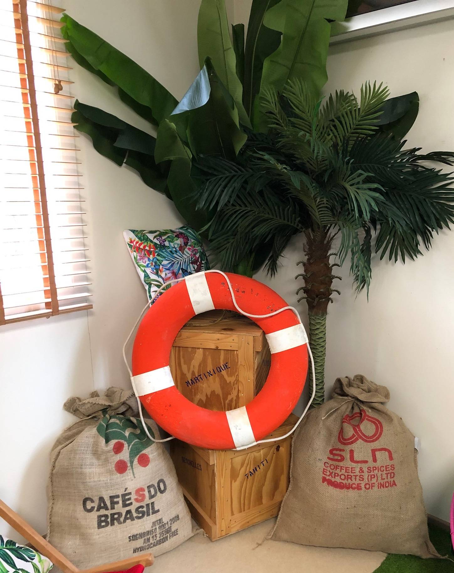 Sacs en toile de jute à louer à Paris pour décorer une réception