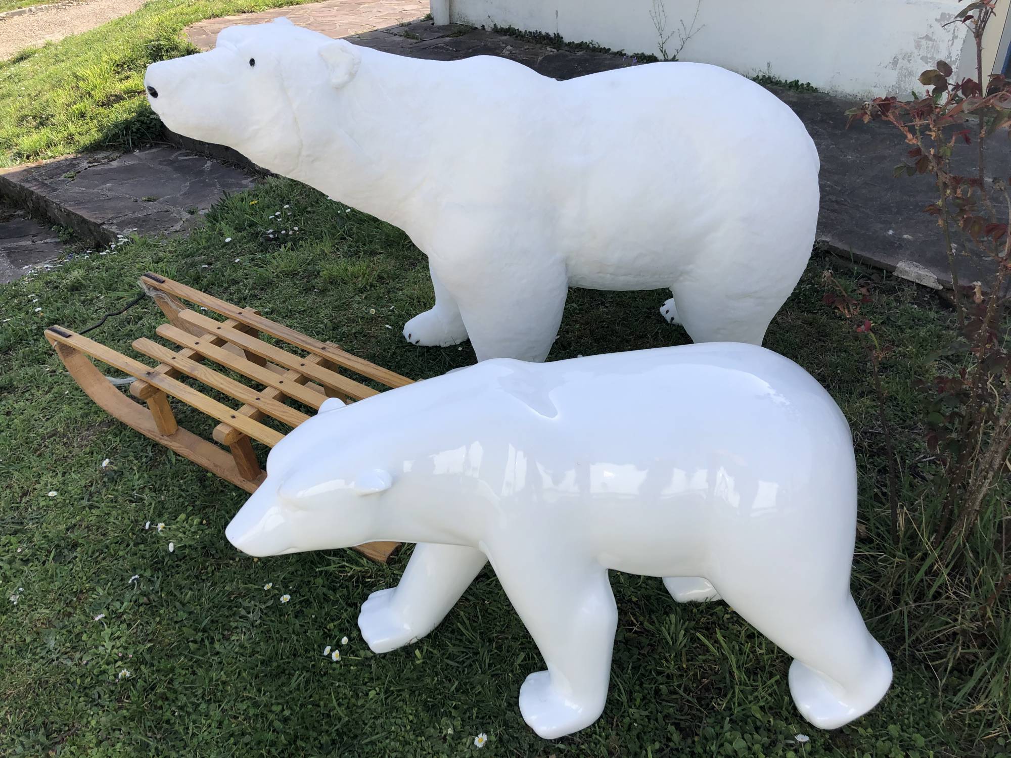 Ours polaire géant à louer en Ile de France
