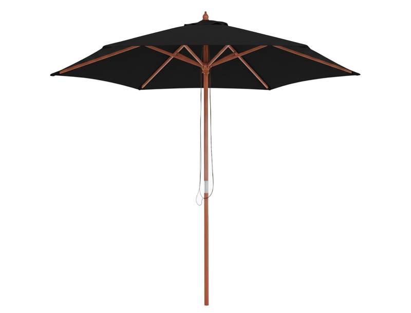 Louer un parasol noir pour évènement professionnel à Paris