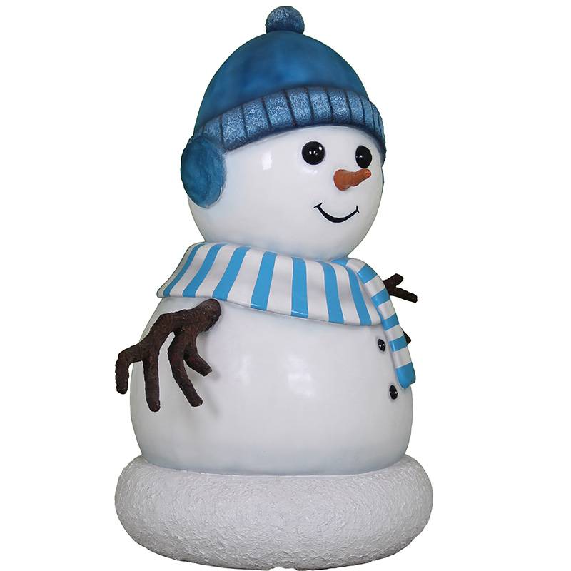 Location de Bonhomme de Neige Bleu
