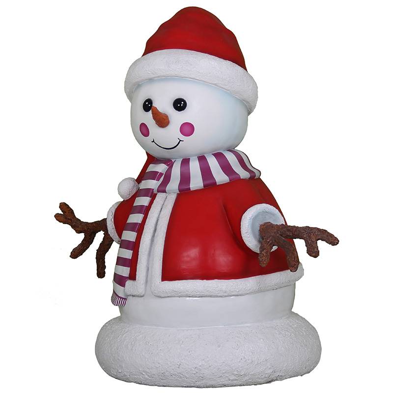 Location de Bonhomme de Neige Rouge