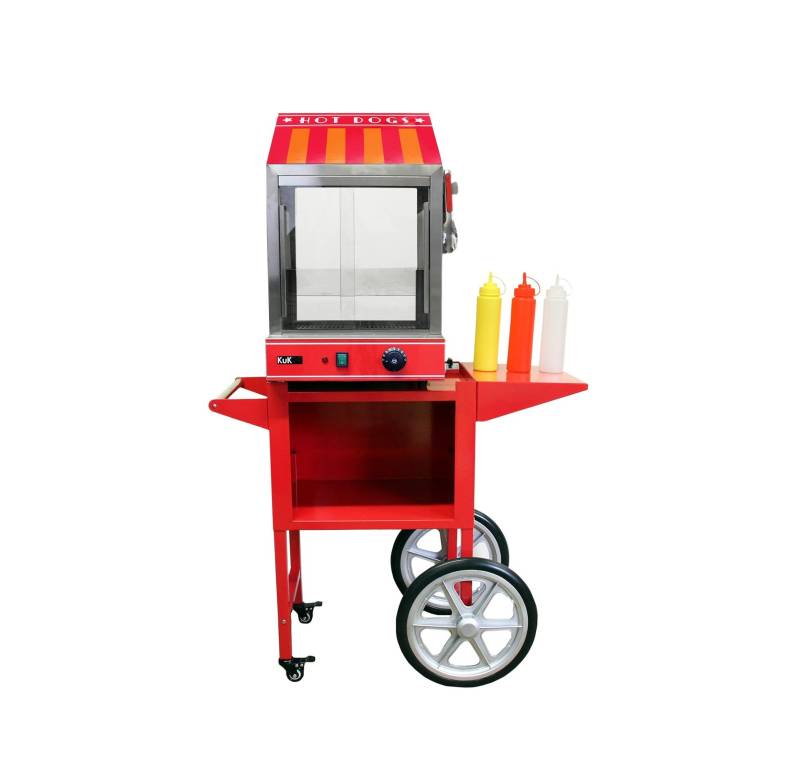 Location Machine à Hot-Dog Professionnelle avec Chariot – Idéale pour Salons, Stands & Événements à Paris