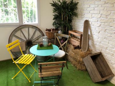 Location de caisse en Bois Vintage