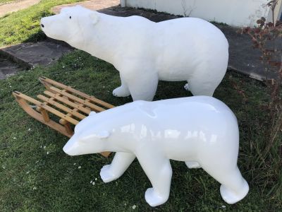 Ours polaire géant à louer en Ile de France