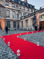 Tapis rouge événementiel largeur 2m