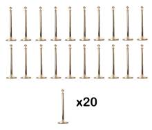 Louer des potelets dorés pour une réception chic à Paris