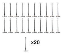 Louer des potelets argent chromé pour embellir l'entrée d'un évènement à Paris