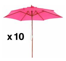 Locaprod -  Grands parasols à louer pour un événement en extérieur